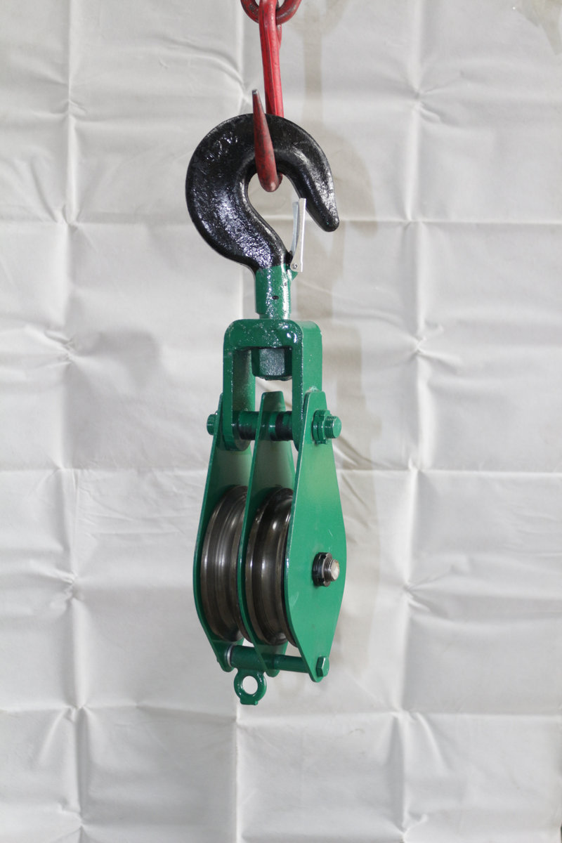 批发供应 麦士索牌双轮起重滑车 国标工业起重多轮滑车