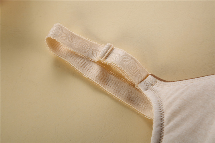 新品 爆款色纱织 优质彩棉大罩杯舒适型 中老年文胸内衣