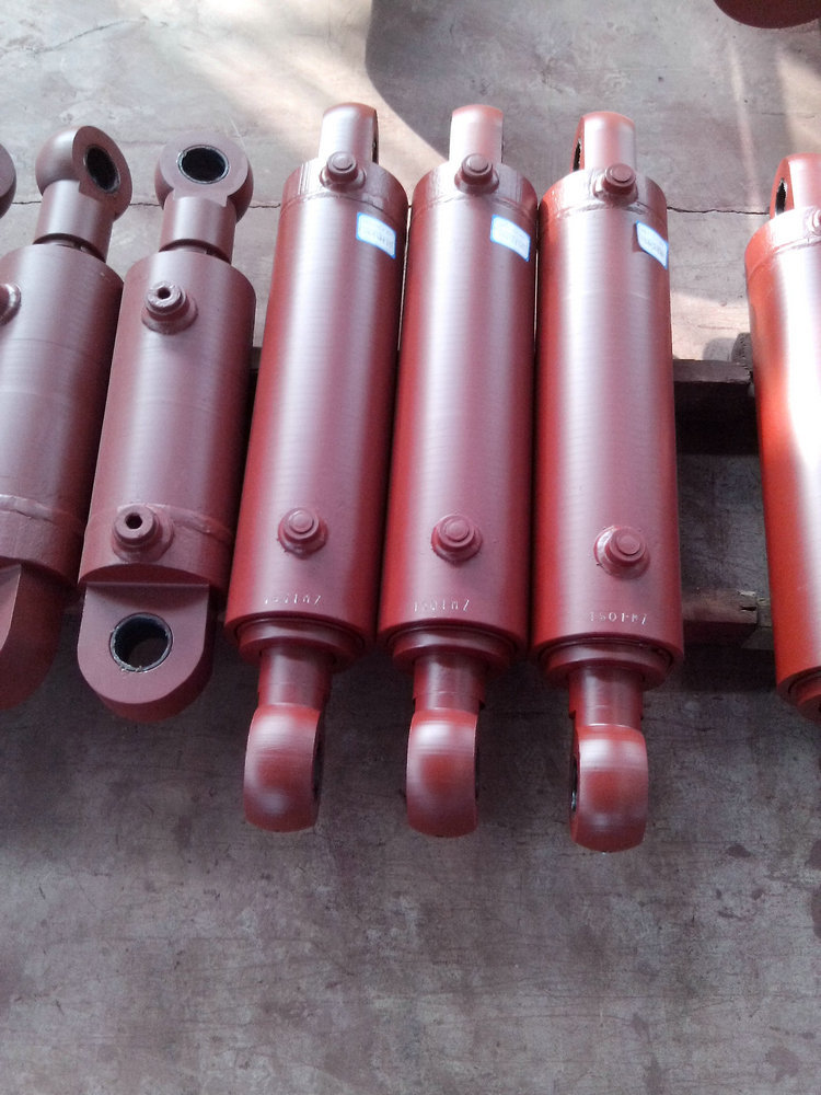 批量生产 小型工程机械液压油缸 徐州明珠单耳式工程油缸