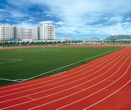 供应国际标准塑胶跑道 铺设工程各类学校球场幼儿园地面塑胶地坪