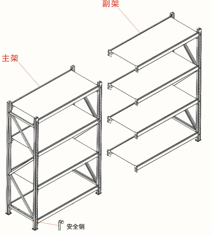 货架,宁波货架,慈溪货架,中量c型货架