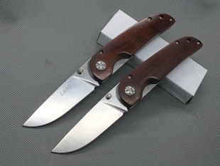 正品三刃木绝版905酸枝木折叠刀/野外求生户外野营随身工具