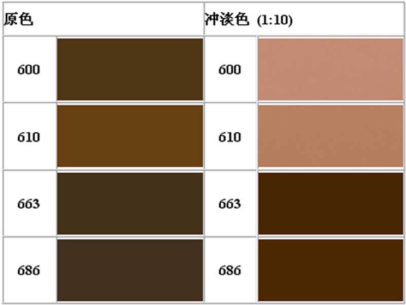 褐色是什么颜色 图解图片