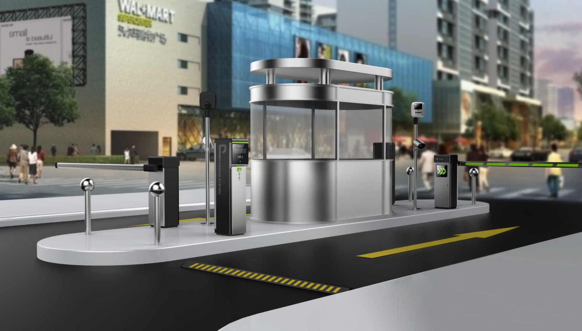 九鼎致力打造广告道闸第一品牌,宁波广告道闸