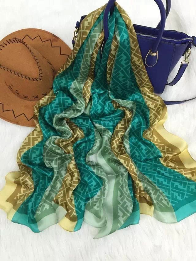 2015春款围巾批发 100%桑蚕丝f真丝乔其缎时尚百搭女款长巾丝巾