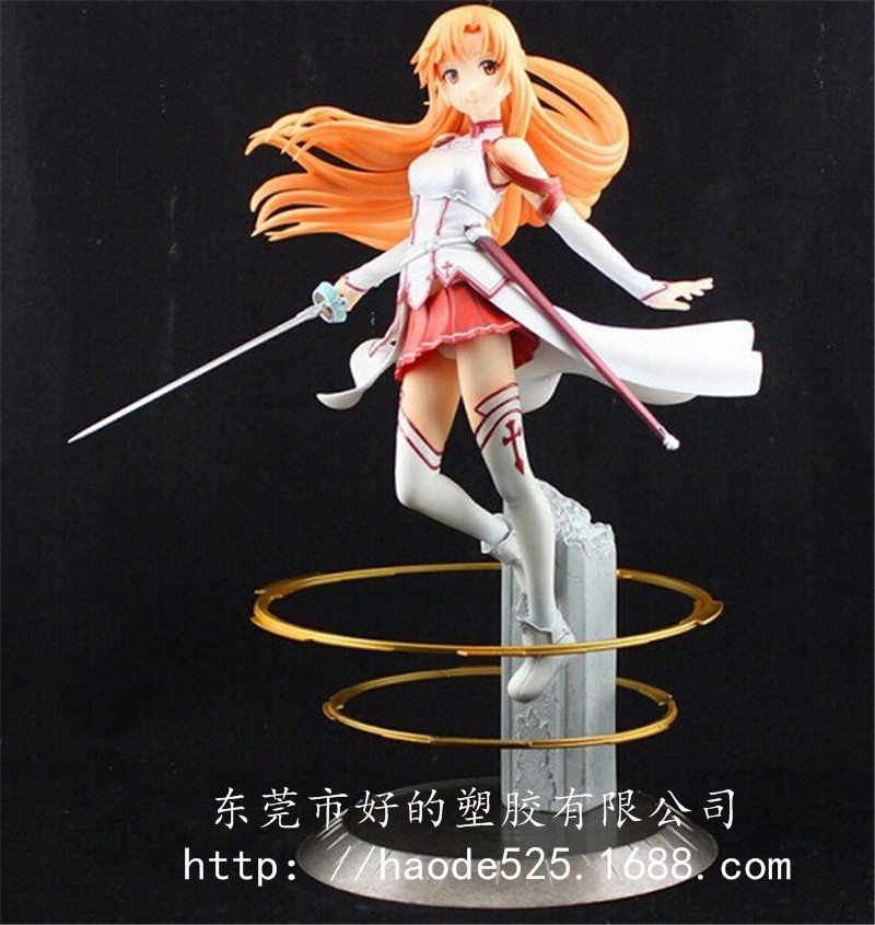 icti认证厂家直销 刀剑神域 sao亚丝娜动漫周边手办模型公仔