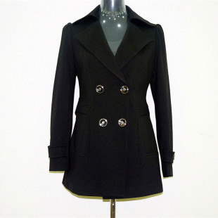 雅达丝妮2015中年女装秋装风衣中长款中老年外套妈妈装大码大衣