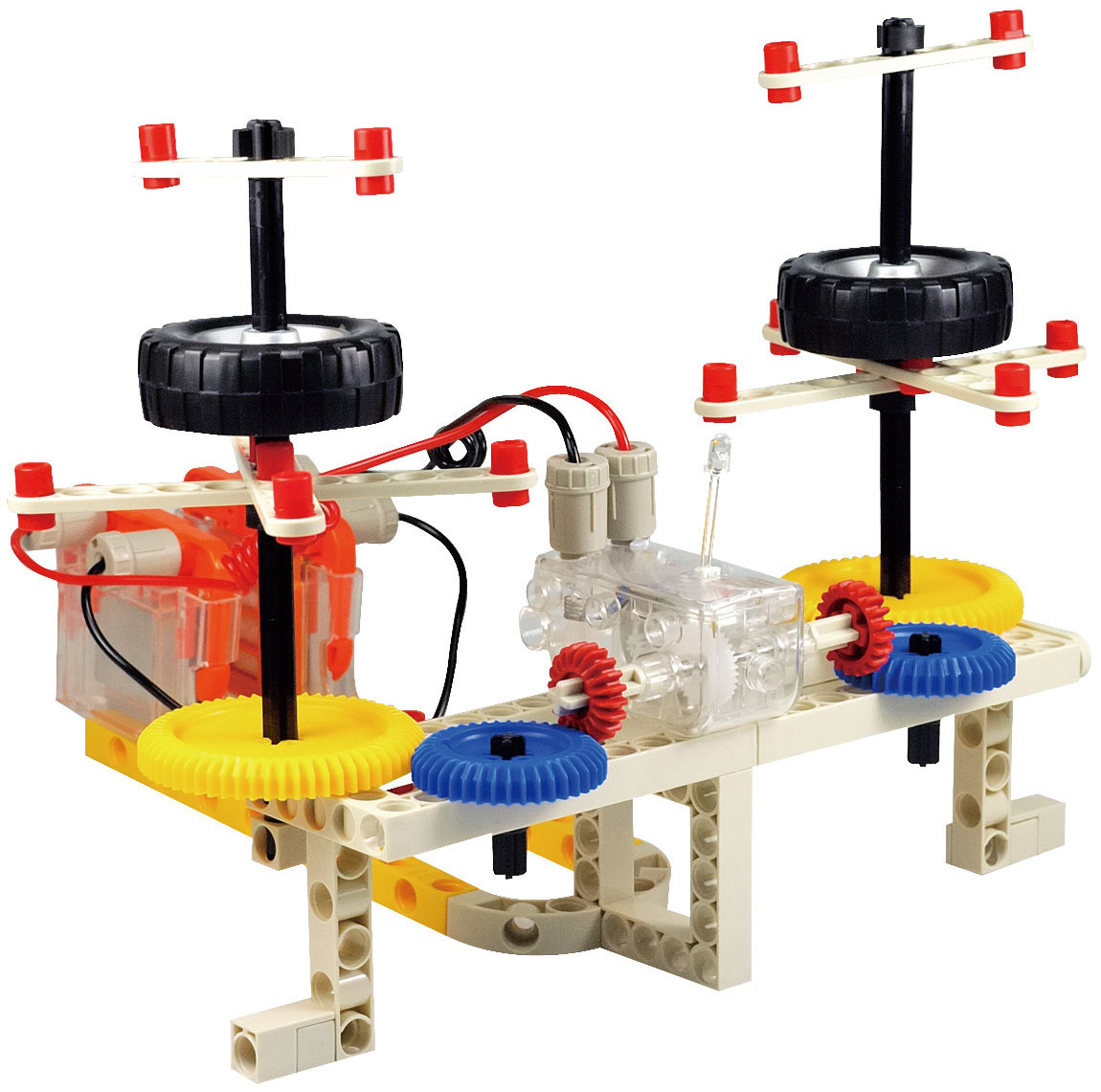 台湾智高gigo玩具#7363新世代能源金属燃料电池 化学产生电能