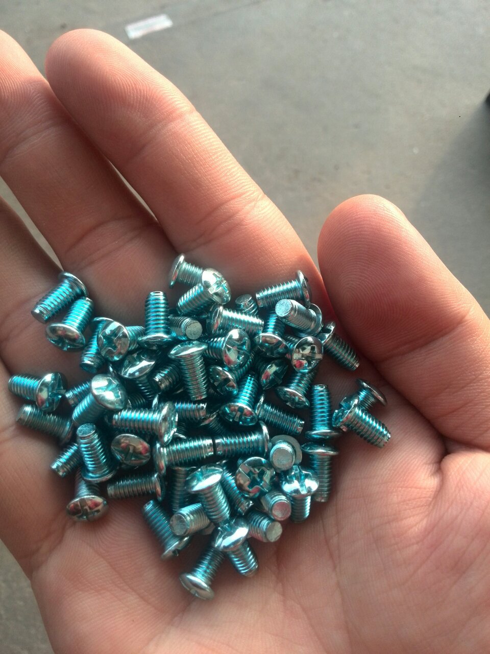 微标螺丝 半元头十一字螺丝 缩便半元头机螺丝5*9