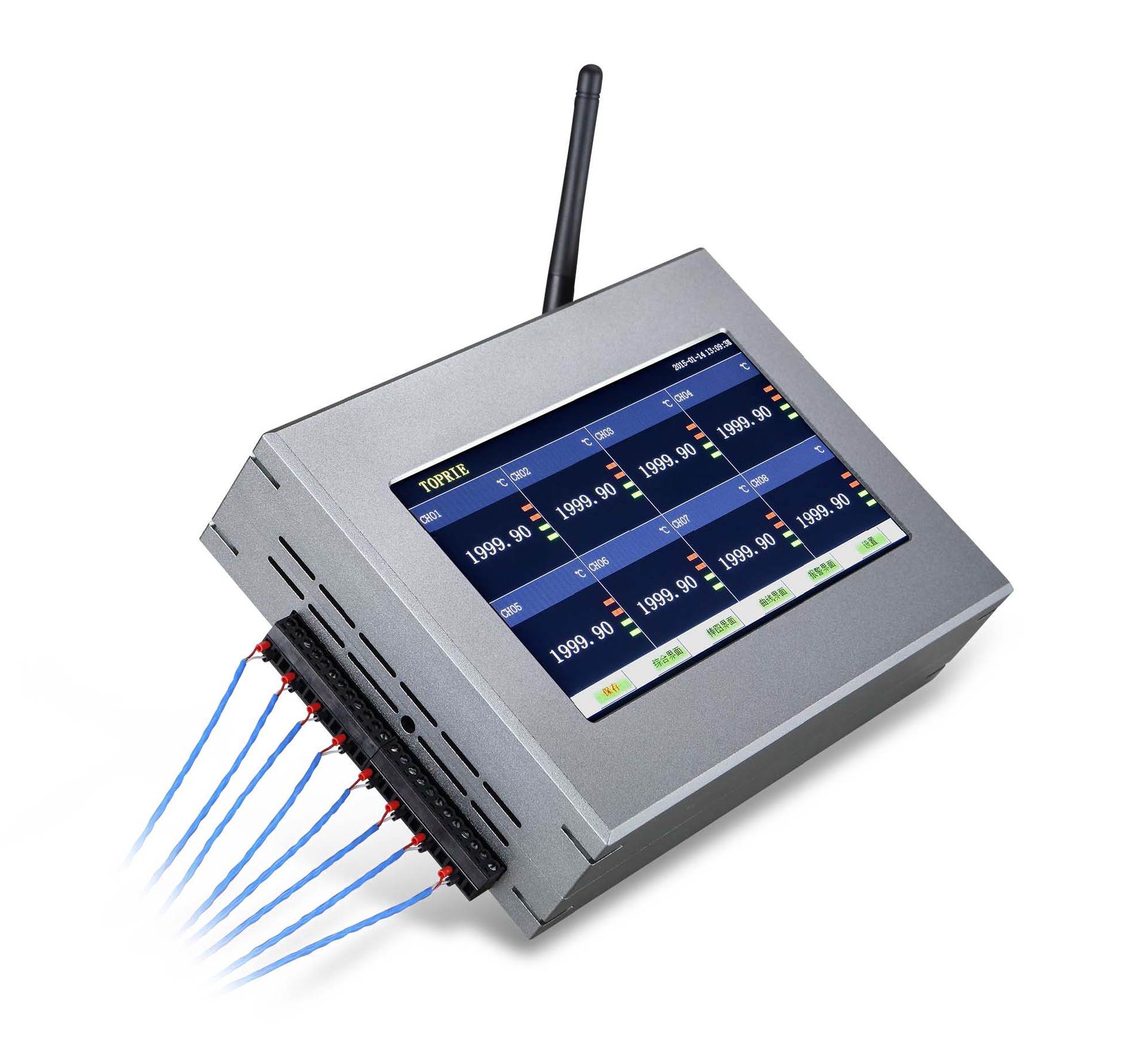 t3-16无纸数据采集记录仪 无纸记录仪图片_4