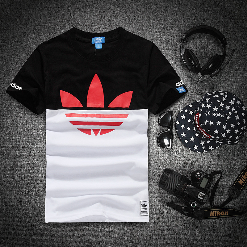 运动时尚潮牌创意t恤 夏季街头原宿嘻哈风新品飞人短袖汗衫上市