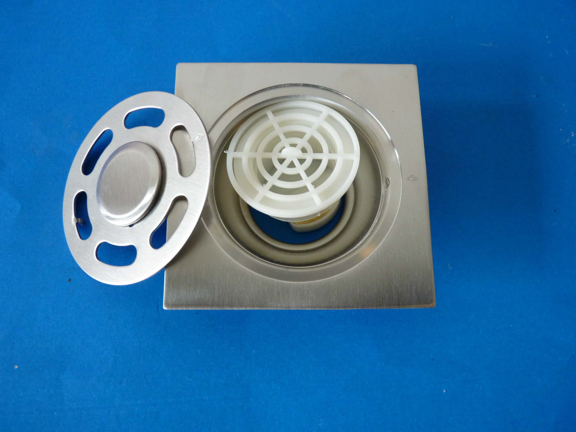 顺狮不锈钢洗衣机地漏 塑料防臭芯地漏 dn50不锈钢地漏 厂家直销