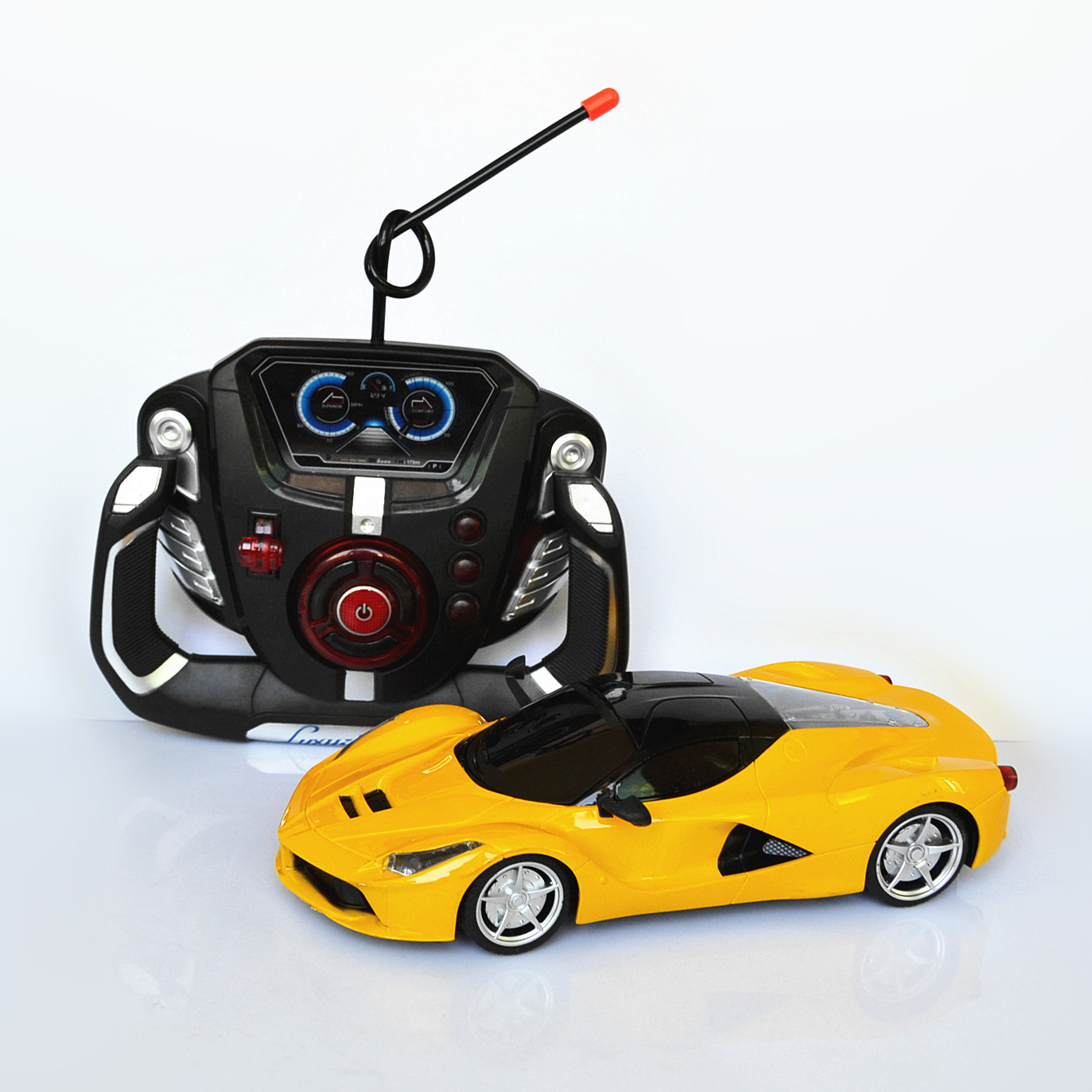 恒德玩具厂直销1:20最新款方向盘遥控车 汽车模型儿童玩具批发075