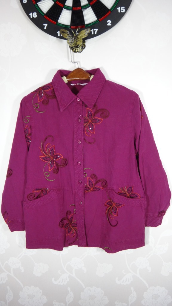 15款 厂家直销 纯棉绣花 两用衫 中老年女装 休闲 衬衫(503款)