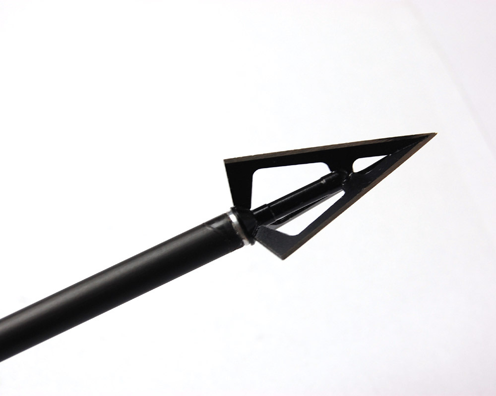厂家供应产品狩猎箭头反曲弓玻纤碳不锈钢通用黑寡妇箭头