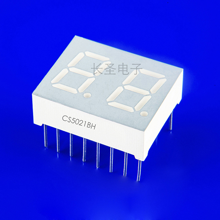 5英寸二位高亮led数码管5202ah|共阴|共阳|数码管 5022bh 红色