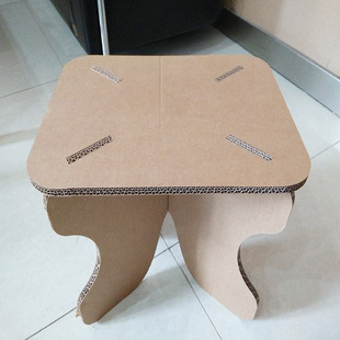 纸制 创意儿童凳新品 休闲复古风格 厂家直销 可定做 包邮