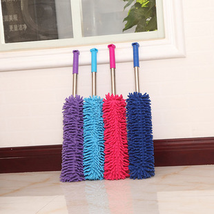 雪尼尔掸子 简易家具便携除尘掸子 全涤薄底布3cm雪尼尔掸子