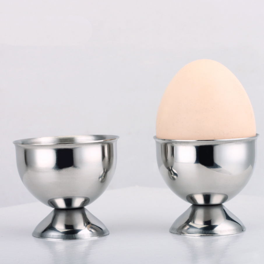 不锈钢鸡蛋托蛋杯鸡蛋架子创意时尚鸡蛋座餐厅鸡蛋座鸡蛋加工用具