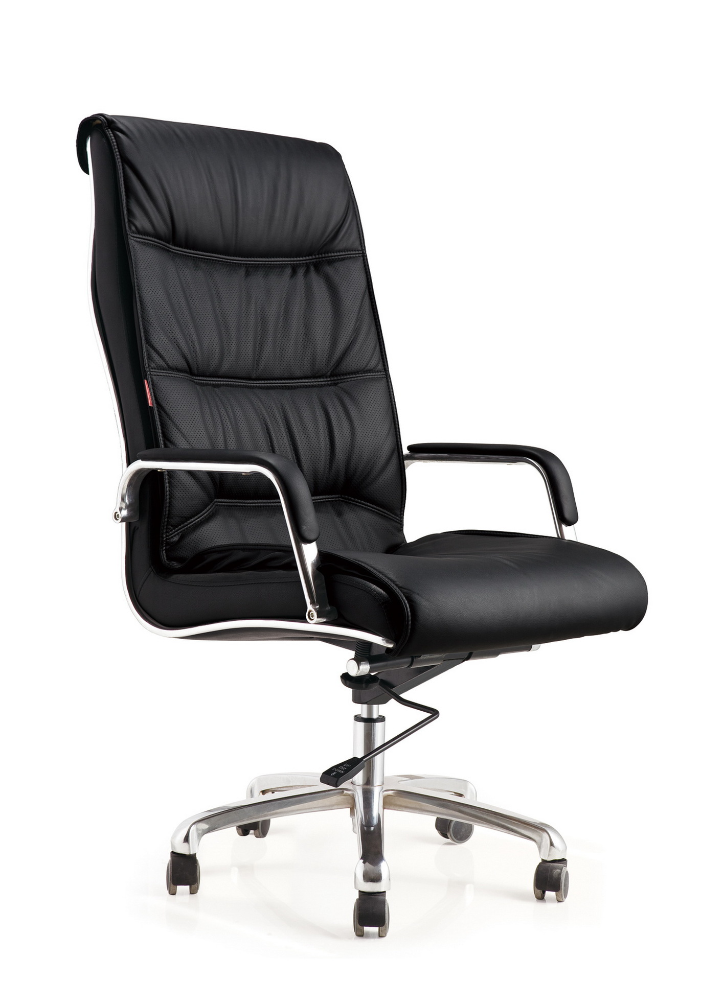 五金脚 电脑椅 皮质家用办公椅 老板班椅 时尚转椅 人体工学椅子