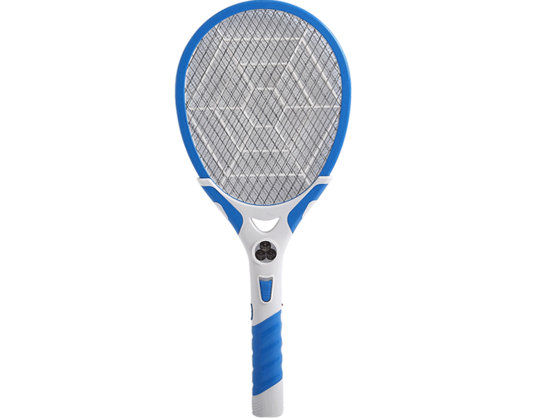 充电带灯三层网不漏电电蚊拍 大功率强电压灭苍蝇蚊子拍 小额起批