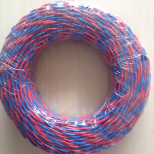 仓储式批发消防专用红蓝两芯双绞电源线