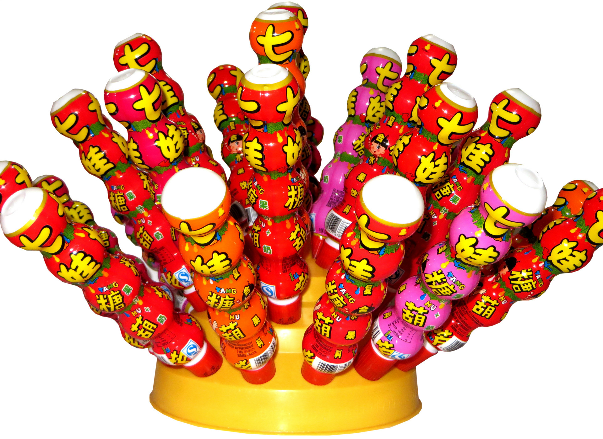 七娃糖葫芦复合果奶 儿童果奶饮料 添加果葡萄糖浆