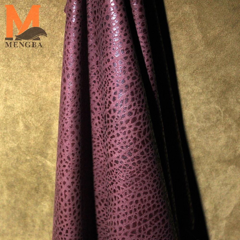 【蒙霸】羊皮 海象纹 真皮面料 羊皮革 绵羊皮 风格皮