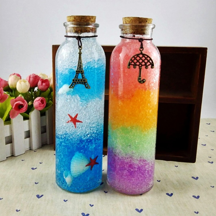 083海洋宝宝彩虹瓶夏季清凉 超创意diy需自制材料幸运瓶 许愿瓶