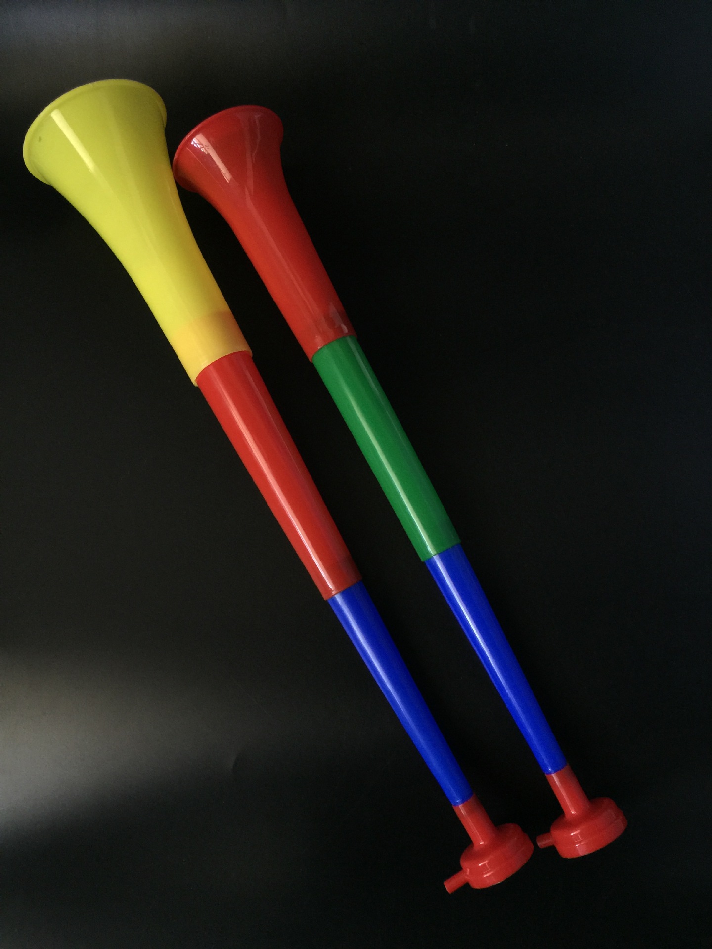 呐喊啦啦队助威必备大号长三节喇叭 伸缩喇叭玩具塑料喇叭批发