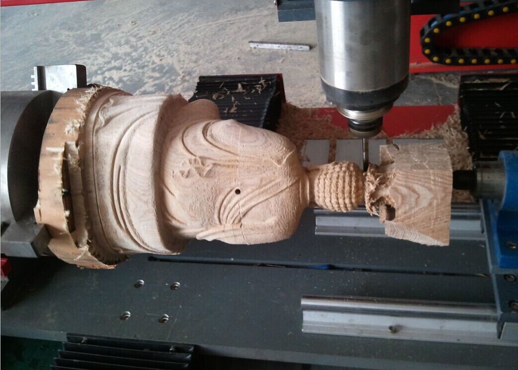 【特促高精度橄榄核雕刻机 金属模具雕刻机 4040立体3030】价格