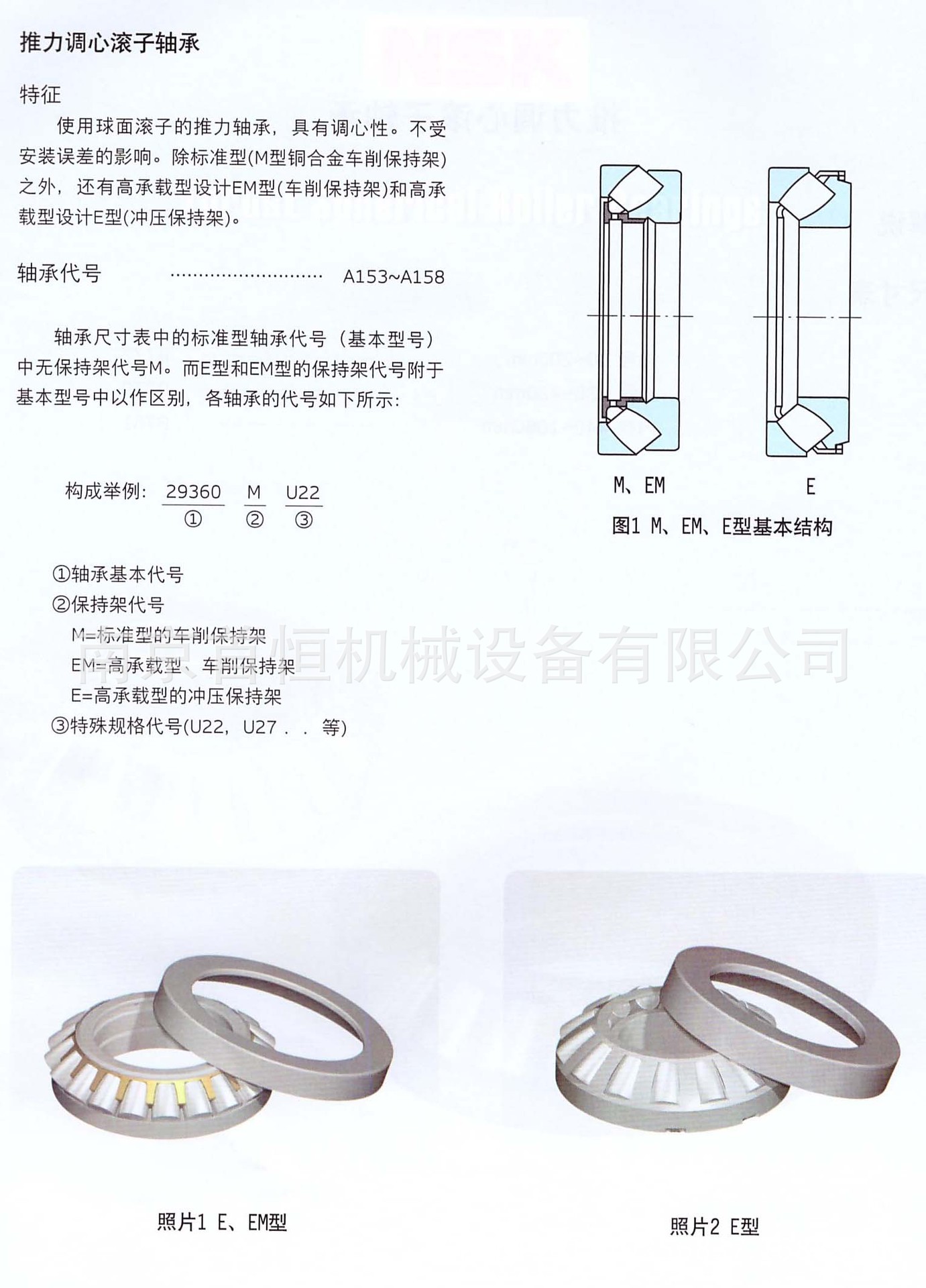 現貨供應進口skf294/530e推力調心滾子軸承100%原裝進口軸承