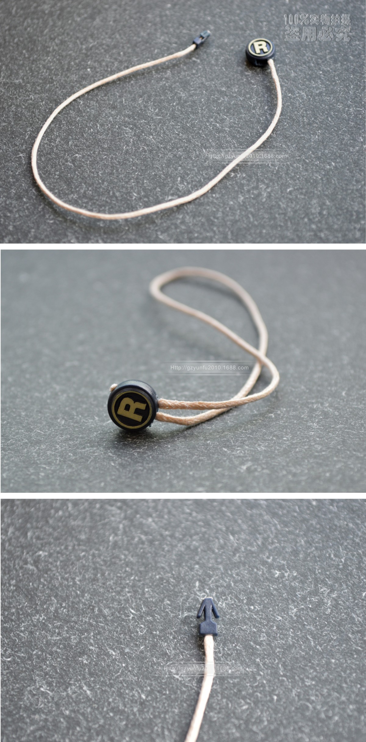 【厂家直销】广州吊粒/中高端服装吊粒/蜡线吊粒/圆形吊粒