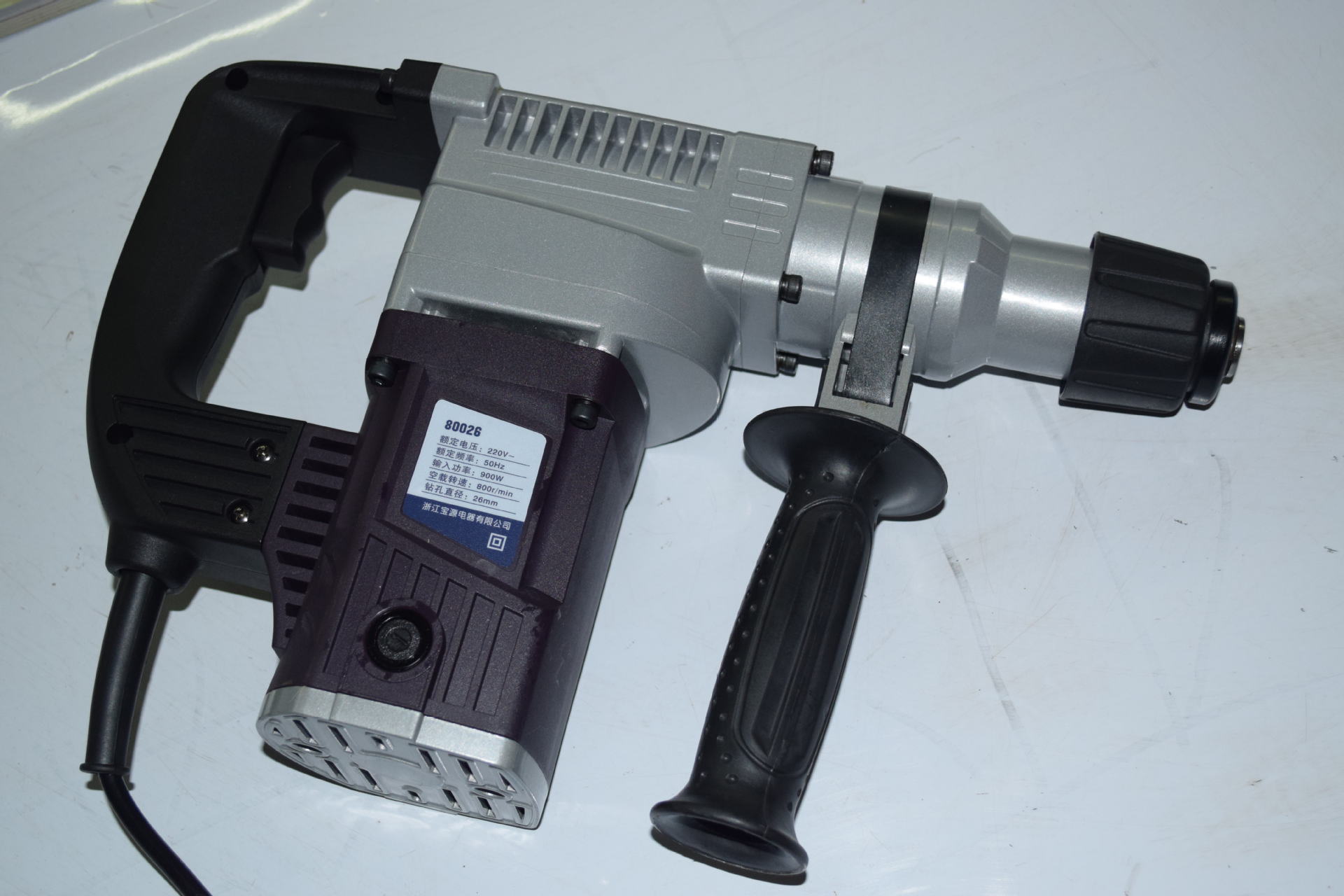 厂家批发上工电动工具无级调速钻凿两用电锤泰峰单用电动四坑电锤