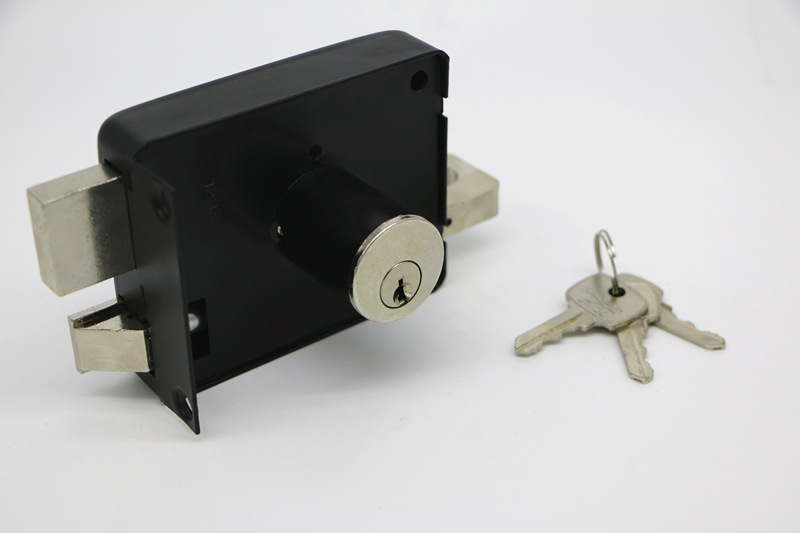 新款连体出口外装门锁防盗门锁老式机械锁