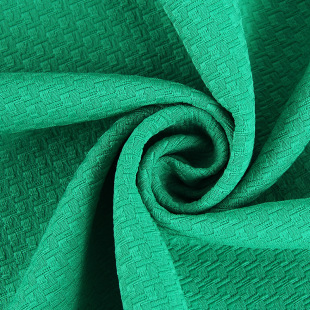 现货供应全涤高弹窗花格平纹提花色织裙子面料时尚女装小外套面料