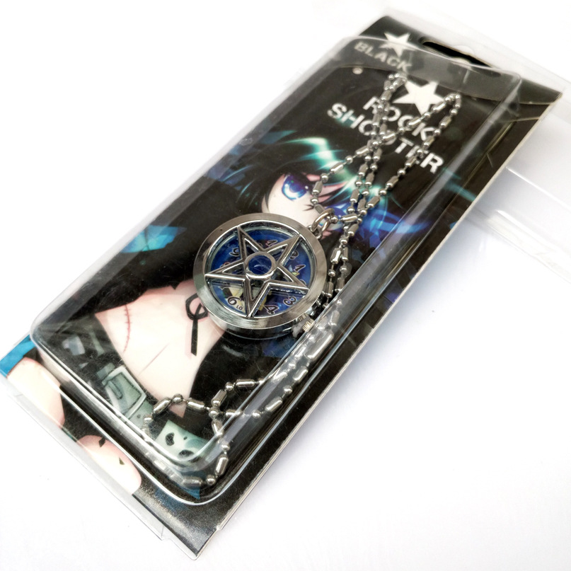黑岩射手标志挂表项链表批发动漫手表怀表批发黑岩射手周边批发