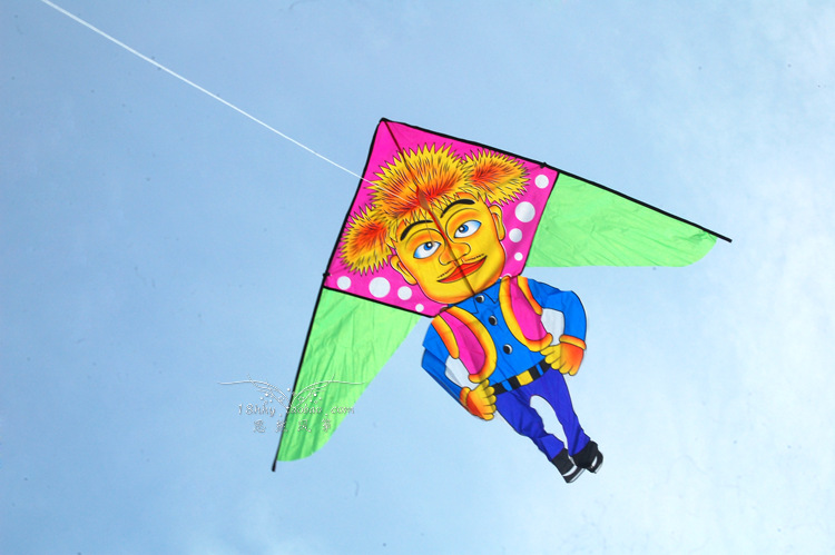 正品儿童微风卡通光头强风筝大型风筝厂家直销批发