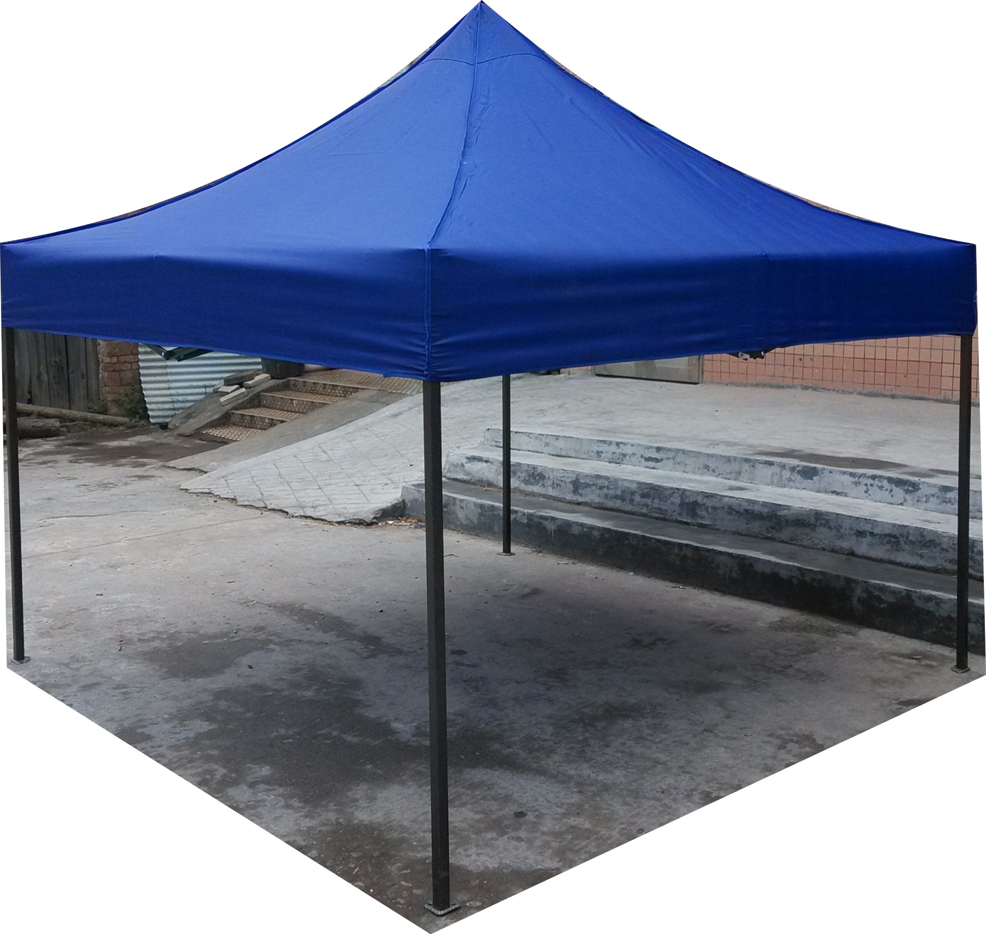 厂家专业生产市场广告3x3米蓝色帐篷可批发零售户外展销展览帐篷