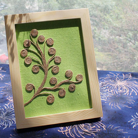 5mm双股吊牌黄麻绳,彩色麻绳,手工diy材料