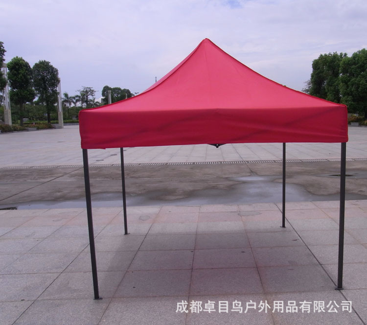 广告帐篷户外展销折叠帐篷遮阳蓬 车棚雨棚 特价印字3*3米四角伞