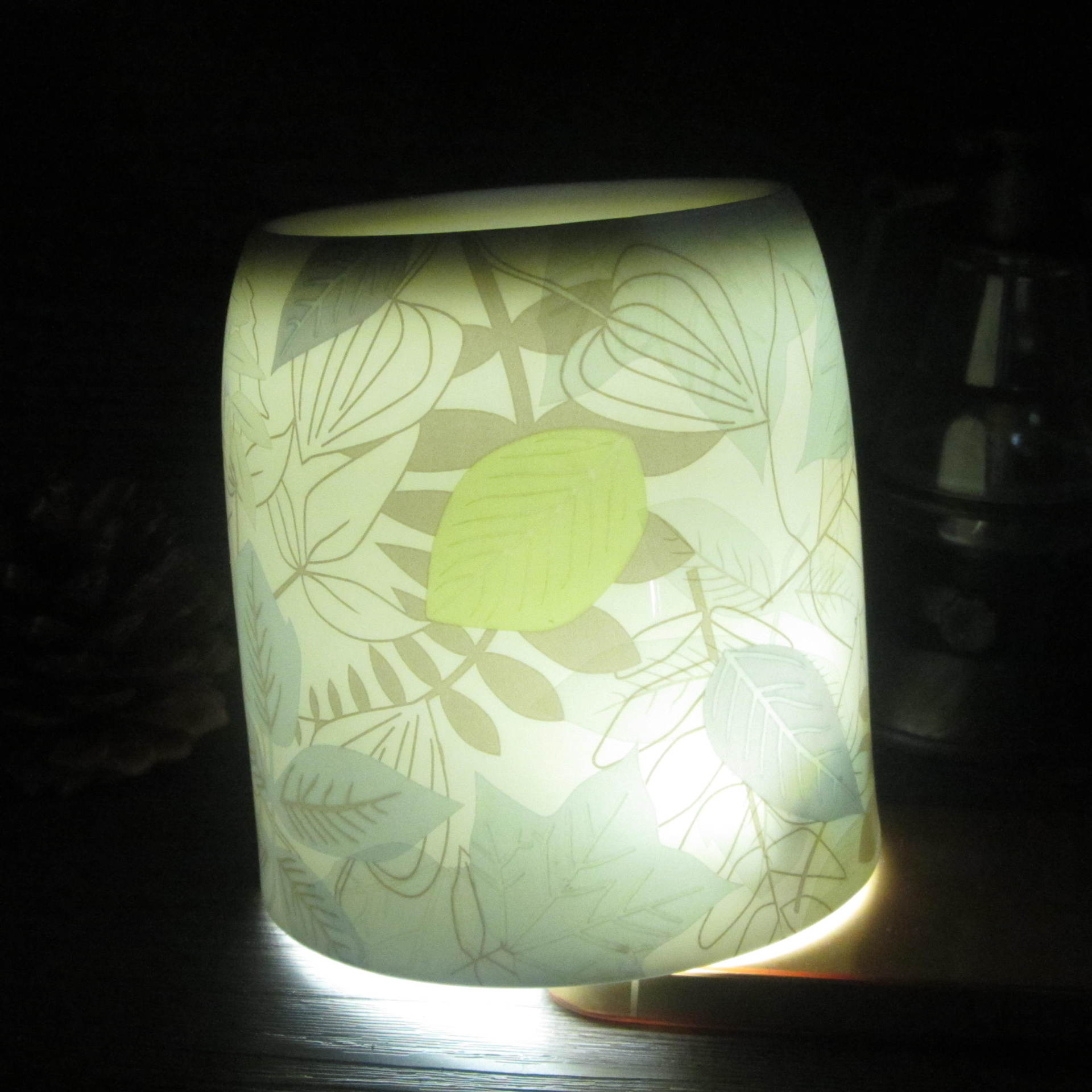 翻口骨瓷杯子 定制高档透光陶瓷杯 创意超薄壁轻白马克杯 欧式杯