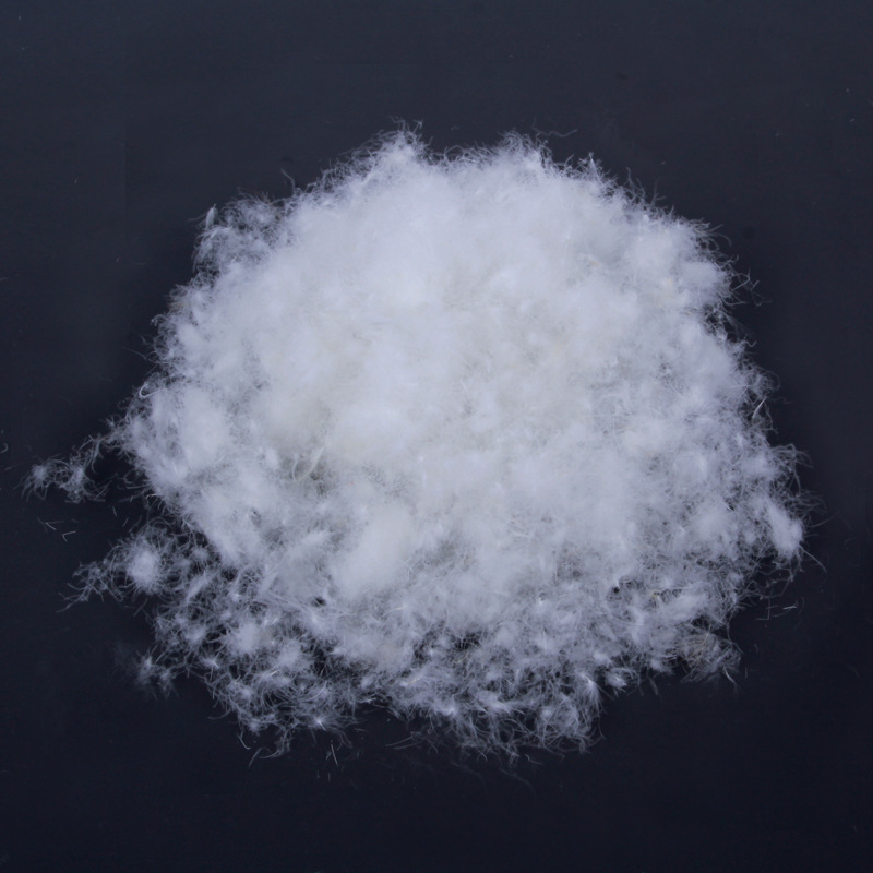 70%优质白鸭绒 老标正品专柜羽绒服填充物 天然蓬松大朵白鸭绒