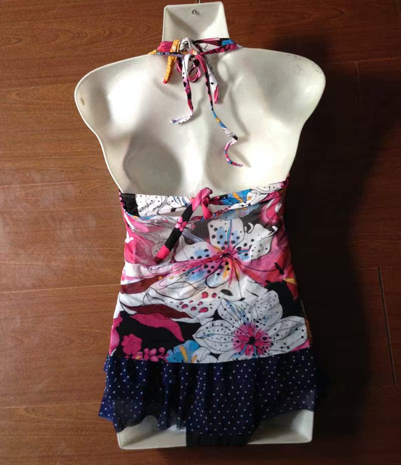 2015伊俐娇娃游泳衣三件套比基尼外套女士平角裤分体泳装特价清