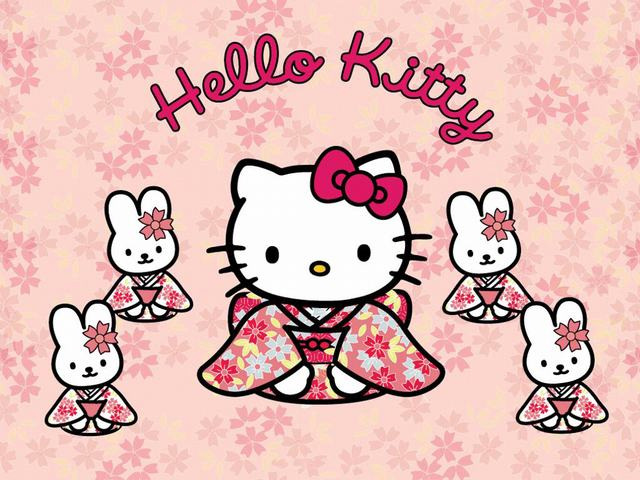 2015夏季新款hellokitty假兩件短袖童裙子可愛連衣裙童裝卡通裙子