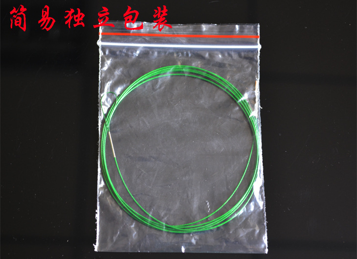 中通竿穿引线器绿色内走线前导线钢丝线中通竿配件垂钓用品推荐
