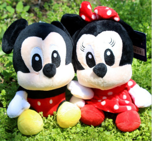 迪士尼毛绒玩具米奇米妮情侣公仔米老鼠毛绒玩具玩偶压床娃娃