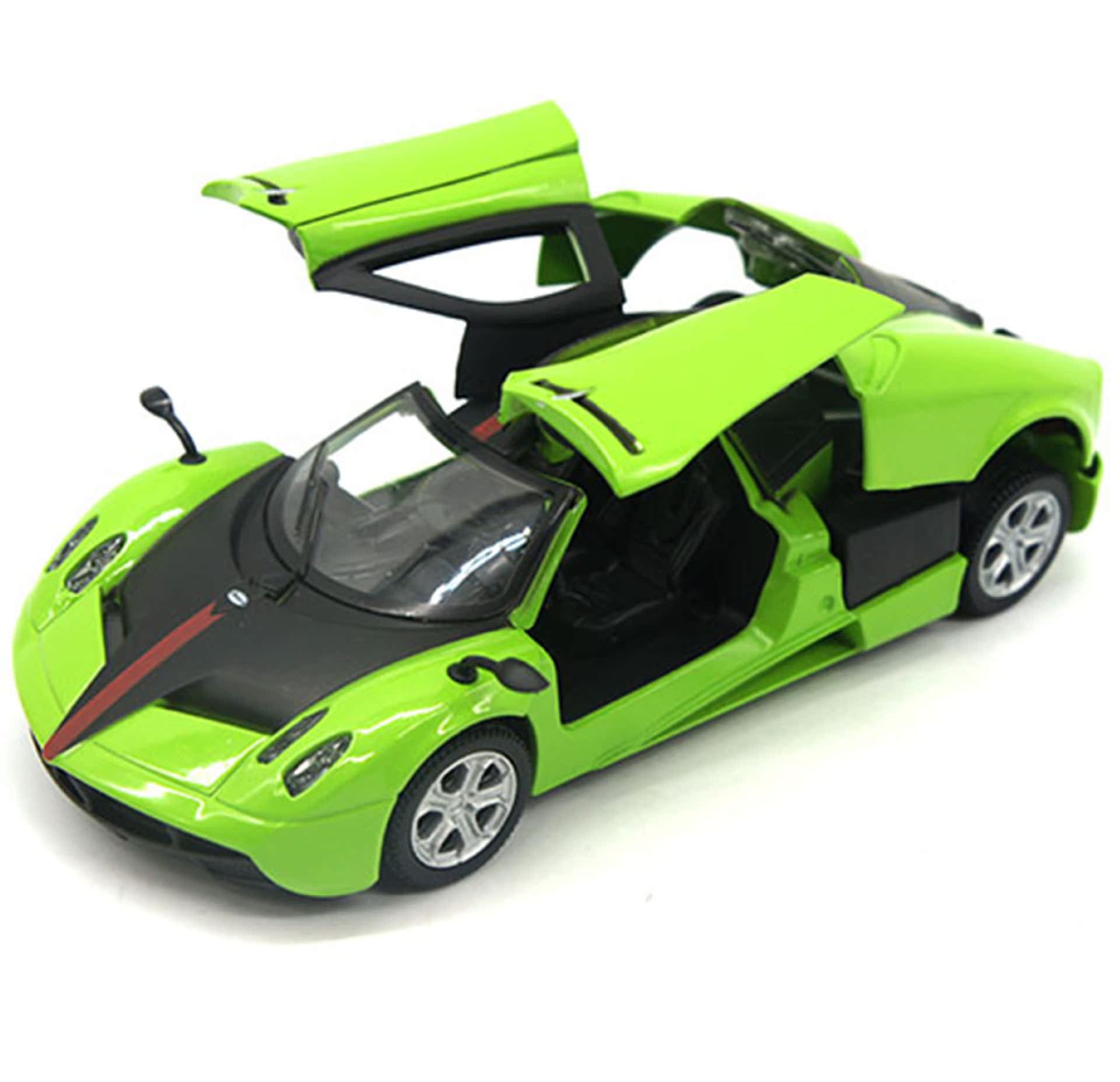 凯迪威1:32声光版合金汽车模型玩具810004帕加尼风神 风之子