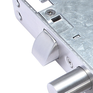 厂家批发 双快加重304不锈钢锁舌圆柱6068防盗门锁体 优质锁具