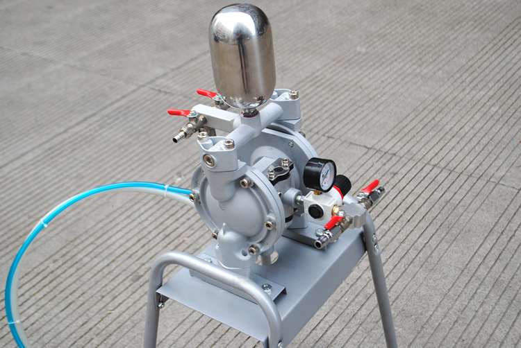 台湾安速气动双隔膜泵 喷漆泵液体泵污水泵油漆油墨泵防爆as-10